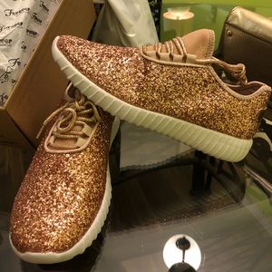 Boutique Glitter Sneakers size 10